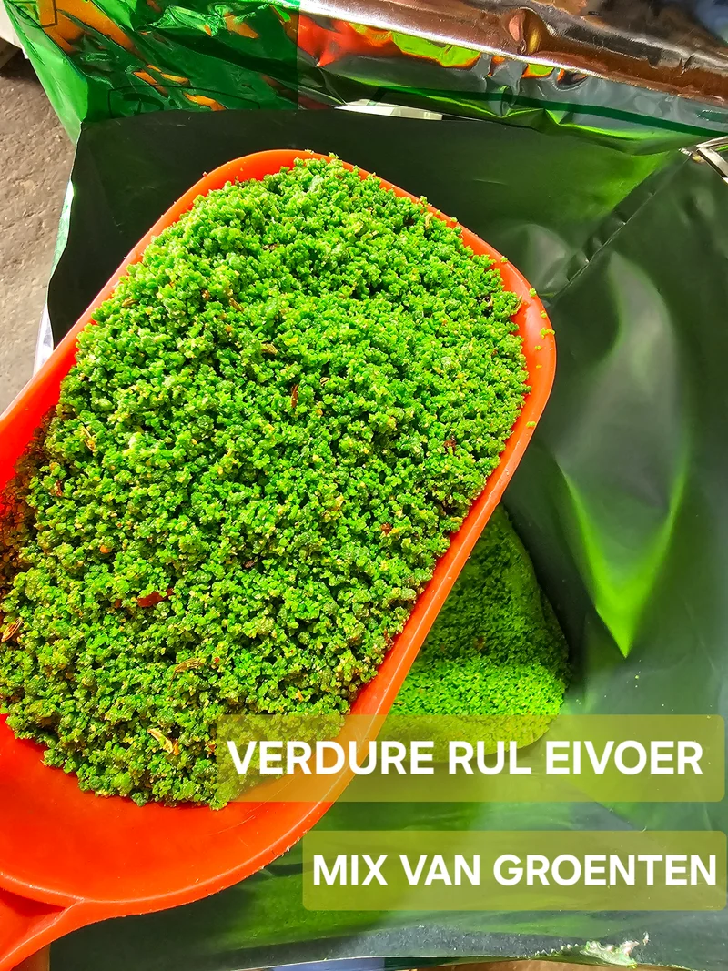 Pâtée aux œufs Verduri Rul 500 grammes (+ Complexe vitaminé), à base de carotte, fenouil et tomate - Pineta Zootecnici