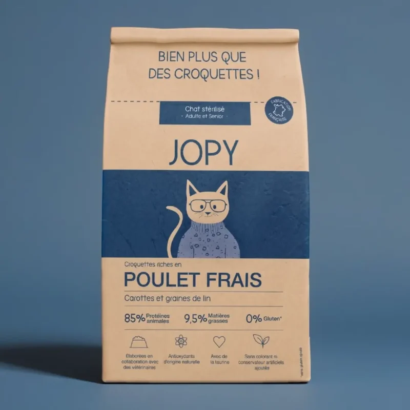Croquettes Chat au Poulet