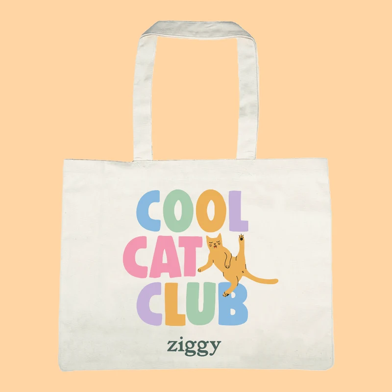 Totebag - Cool Cat Club