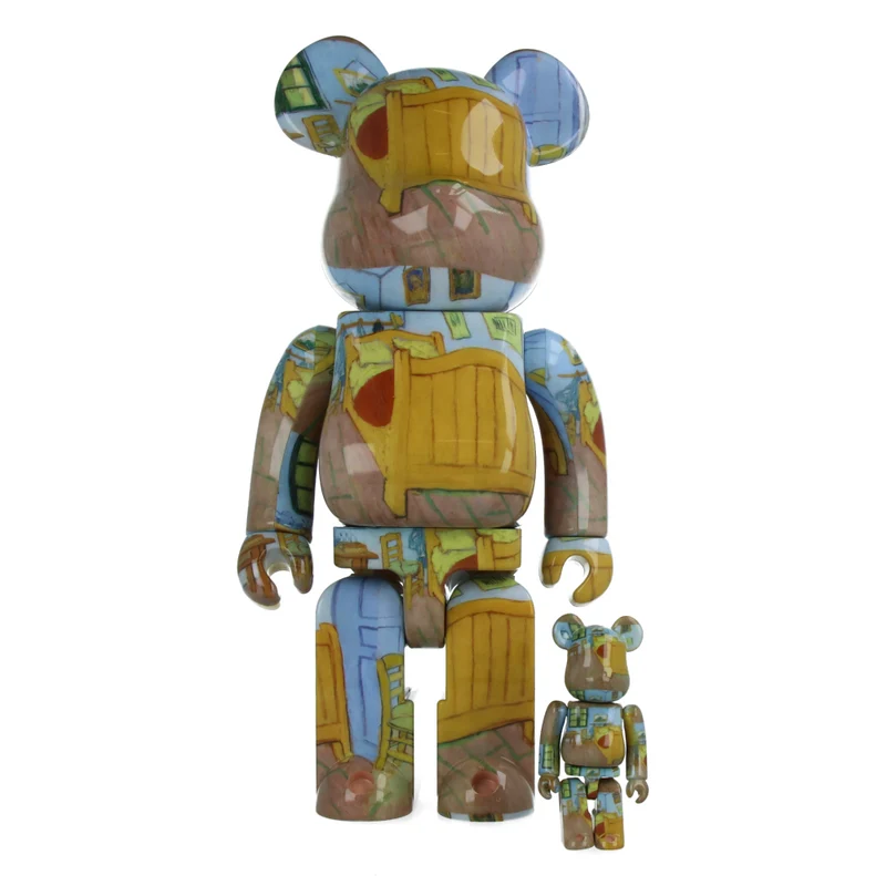 400% + 100% Bearbrick Van Gogh The Bedroom