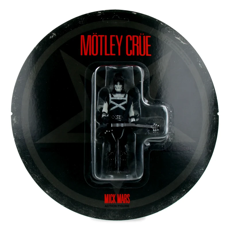 Mick Mars (Shout at the Devil - Black & White) - Motley Crue - ReAction Figures