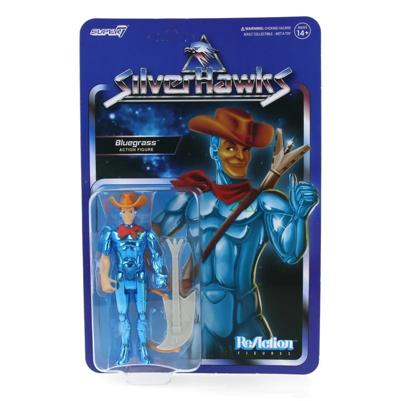Bluegrass (Toy Version) - SilverHawks - ReAction Figures wave 01
