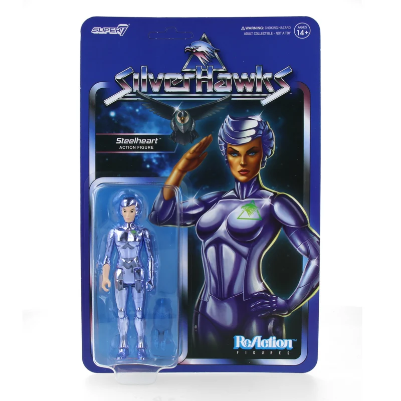 Steelheart (Toy Version) - SilverHawks - ReAction Figures wave 01