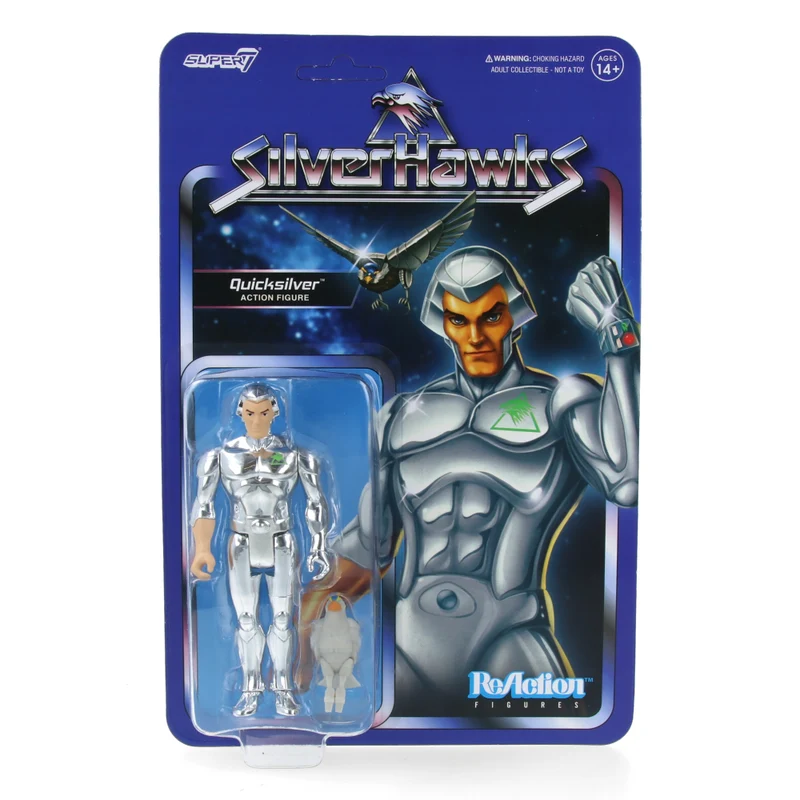 Quicksilver (Toy Version) - SilverHawks - ReAction Figures wave 01