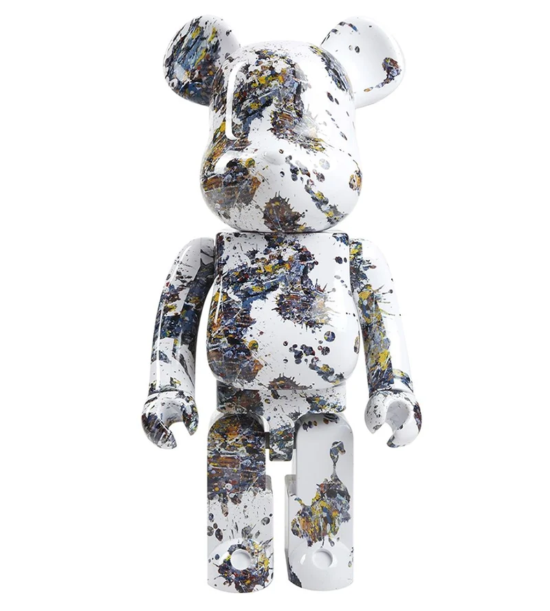1000% Bearbrick Jackson Pollock Studio (SPLASH)