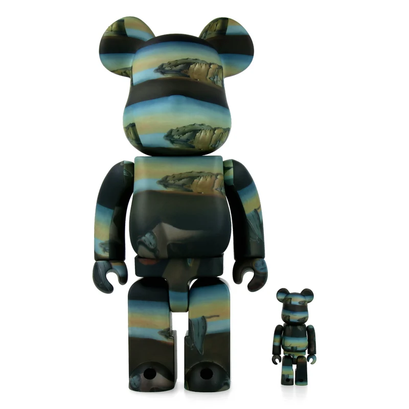 400% + 100% Bearbrick Salvador Dali The Persistance of Memory