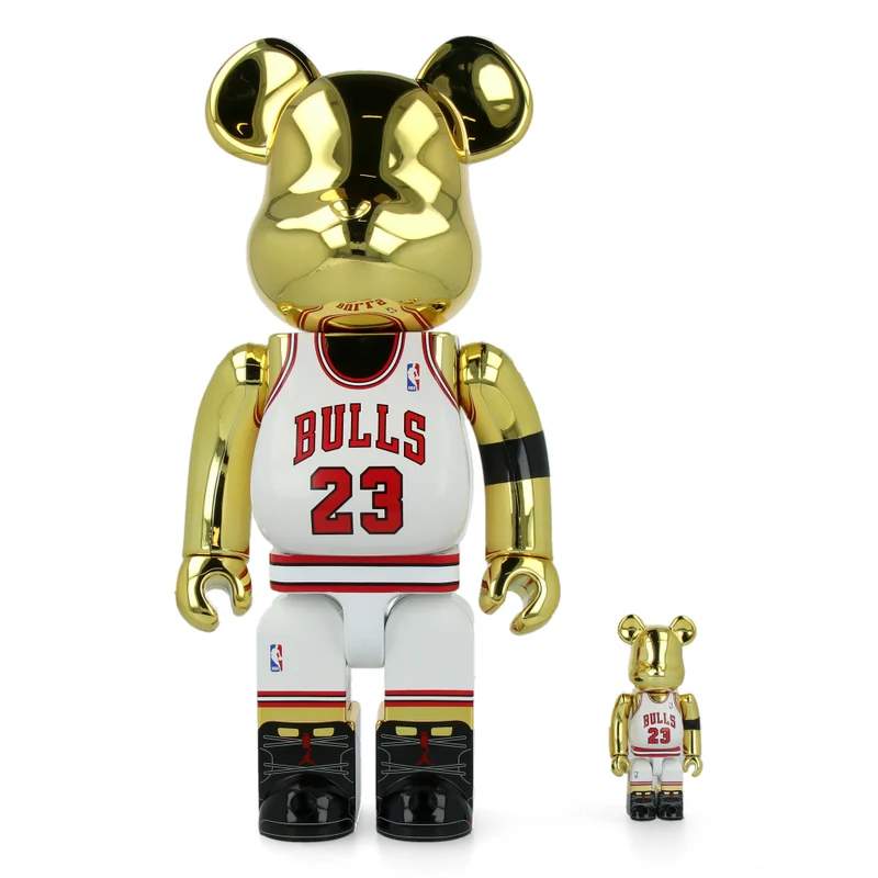 400% + 100% Bearbrick Michael Jordan 1991 World Champion