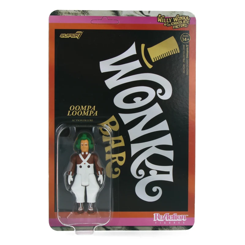Oompa Loompa - Charlie et la Chocolaterie (1971) - ReAction Figures wave 3