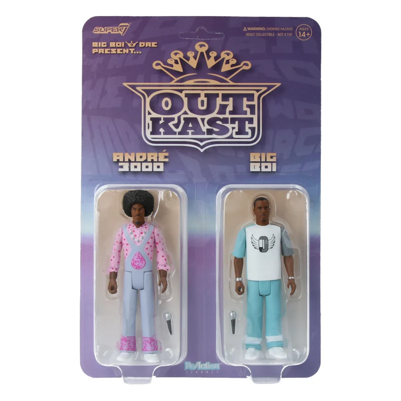 OutKast (Big Boi and Dr Present) - ReAction Figures wave 3