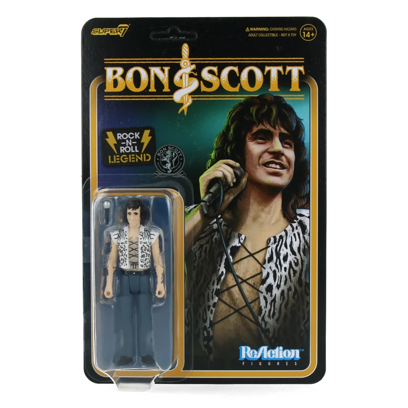 Bon Scott (Leopard Print) - ReAction Figures wave 2