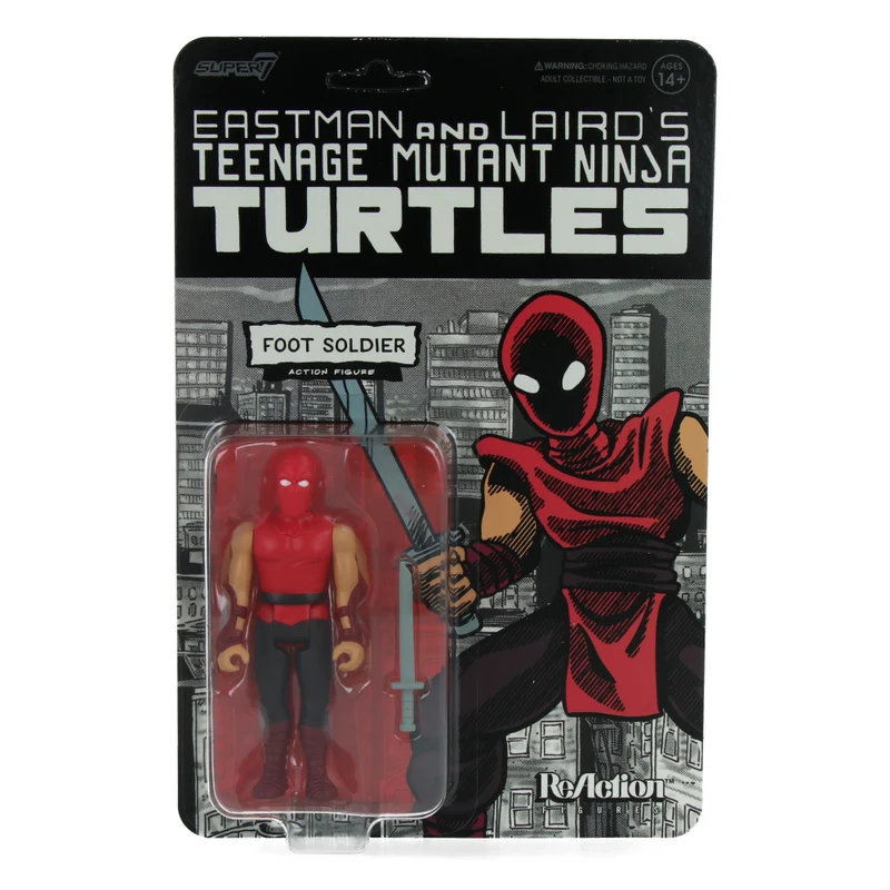 Foot Soldier (Comic Color) - Tortues Ninja - ReAction Figures wave 11