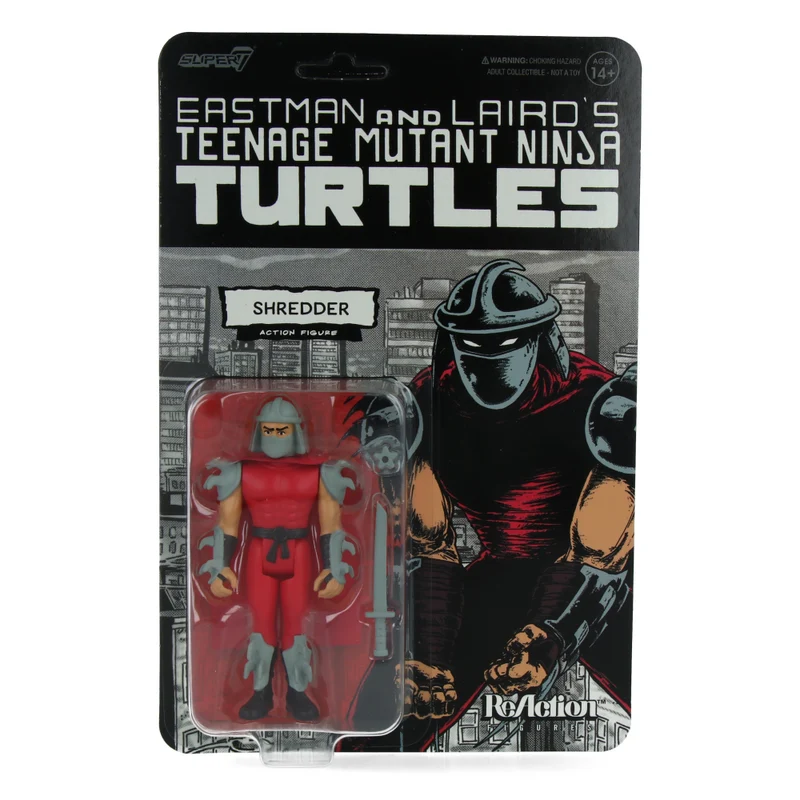 Shredder (Comic Color) - Tortues Ninja - ReAction Figures wave 11