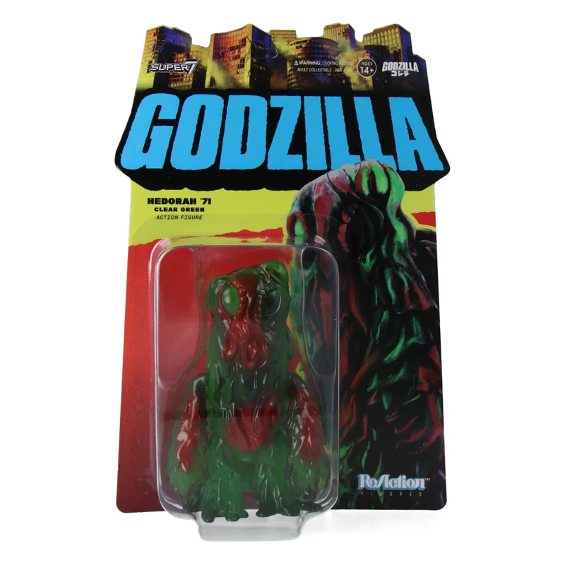 Hedorah (Clear Green) - Toho ReAction Figures