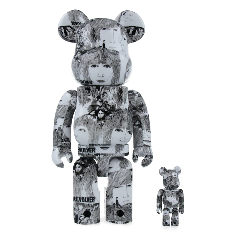 400% + 100% Bearbrick The Beatles - Revolver