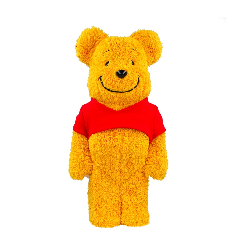 400% Bearbrick Winnie the Pooh - Costume Ver. (Pile Fabric)