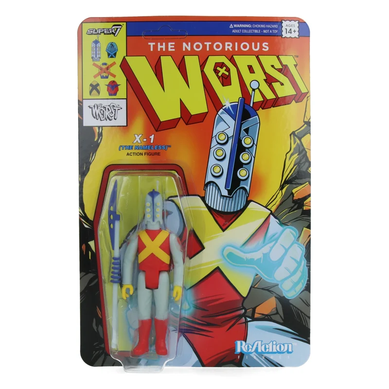 X1 (The Nameless) - The Worst (Mutant Team) - ReAction Figures Wave 5