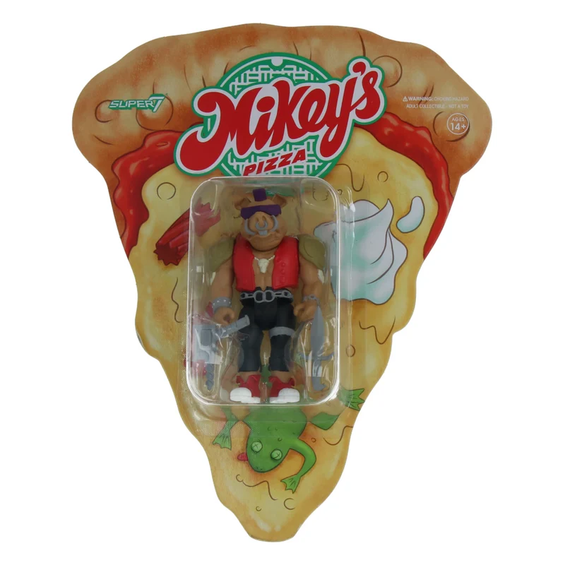 Bebop (Weird Pizza to Go) - Tortues Ninja - ReAction Figures Wave 10
