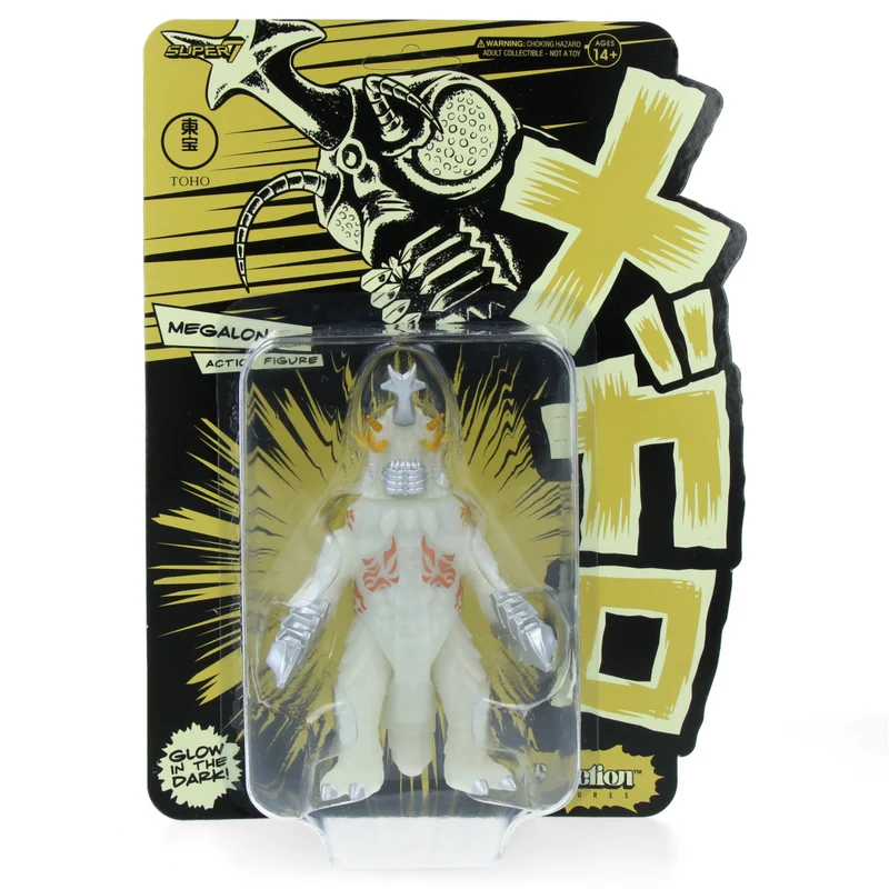 Toho ReAction Figures Wave 5 Godzilla Day - Megalon (Glow)