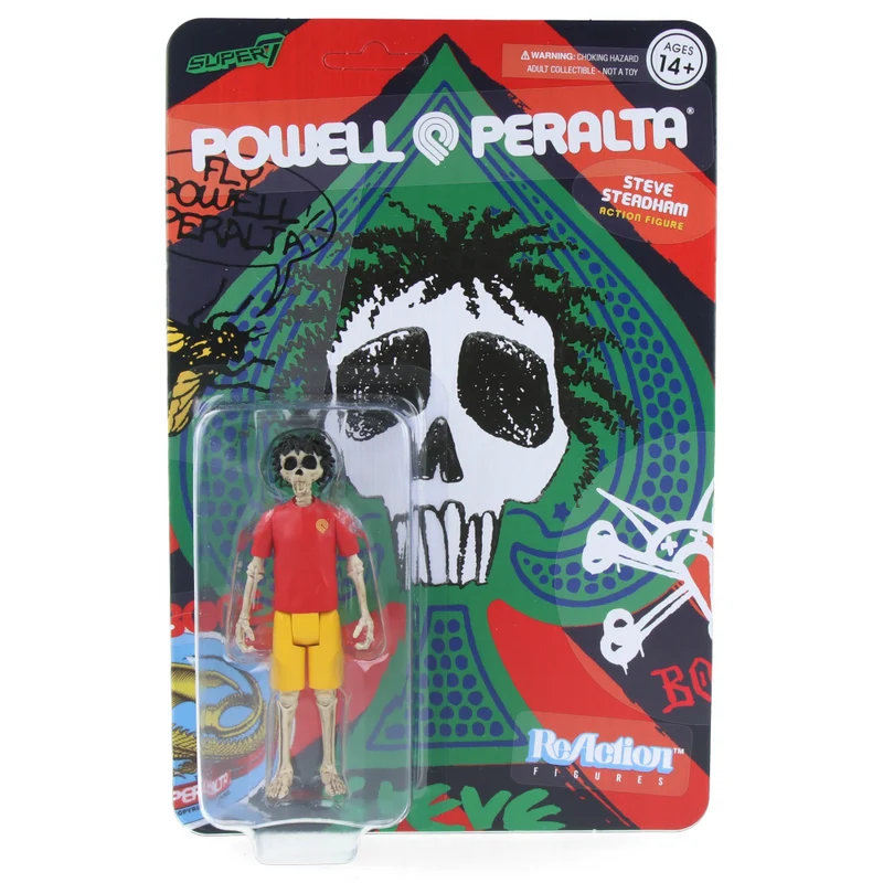 Powell-Peralta ReAction Figures Wave 3 - Steve Steadham (Del Mar)
