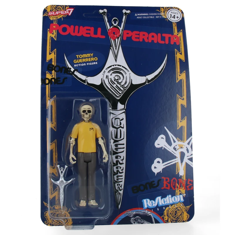 Powell-Peralta ReAction Figures Wave 4 - Tommy Guerrero (V8 Dagger - Sacto '86)