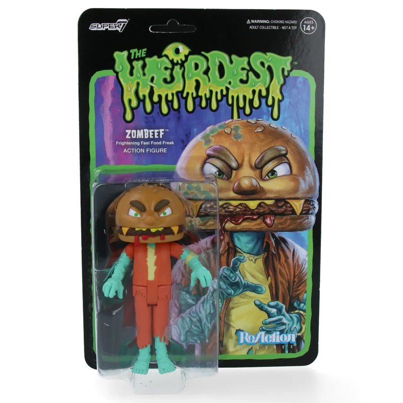 The Weirdest ReAction Figures Wave 02 - Zombeef