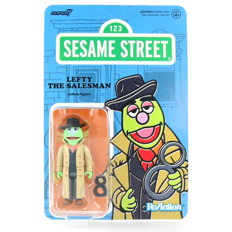 Sesame Street ReAction Figures Wave 2 - Lefty the Salesman