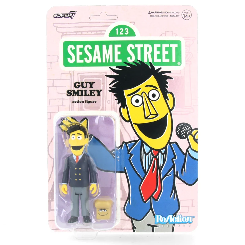 Sesame Street ReAction Figures Wave 2 - Guy Smiley