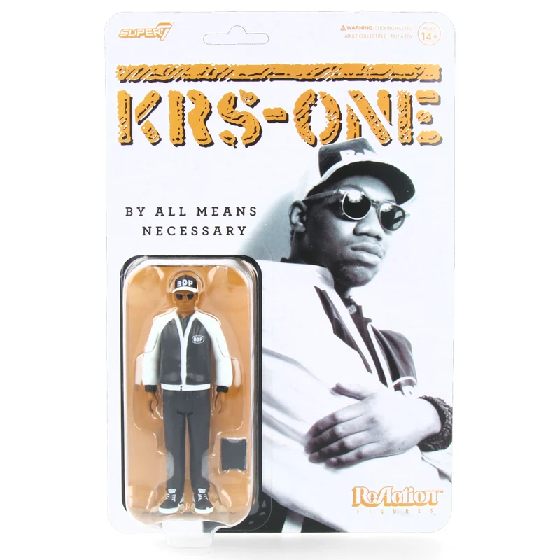 KRS-One (By All Means Necessary BDP) - ReAction Figures Wave 1