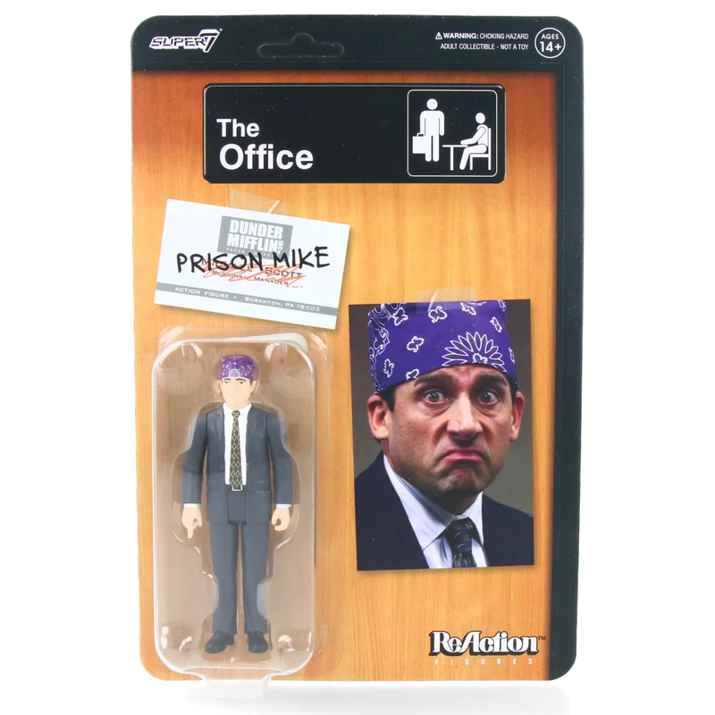 Michael Scott (Prison Mike) - The Office ReAction Figures Wave 2