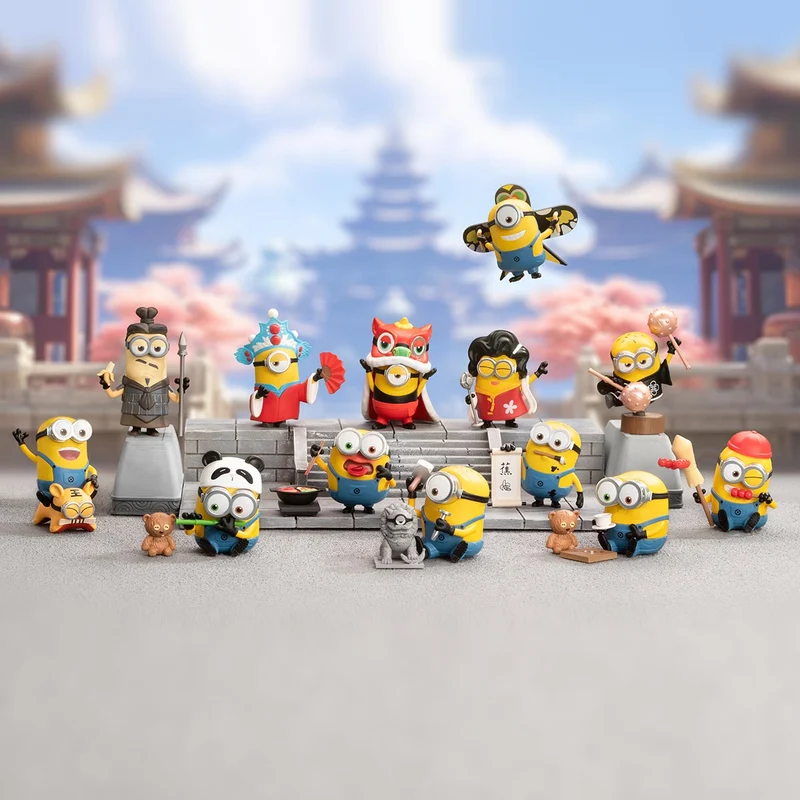 Minions Travelogues of China Series Figures