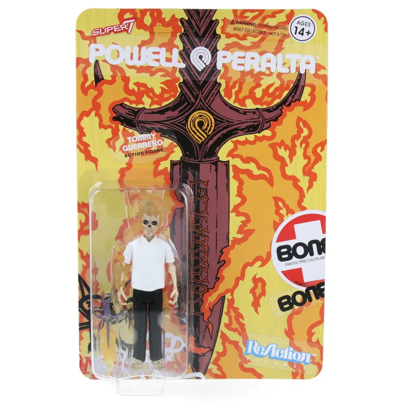 Powell-Peralta - ReAction Figures Wave 3 - Tommy Guerrero Flaming Dagger (SF Downhill)