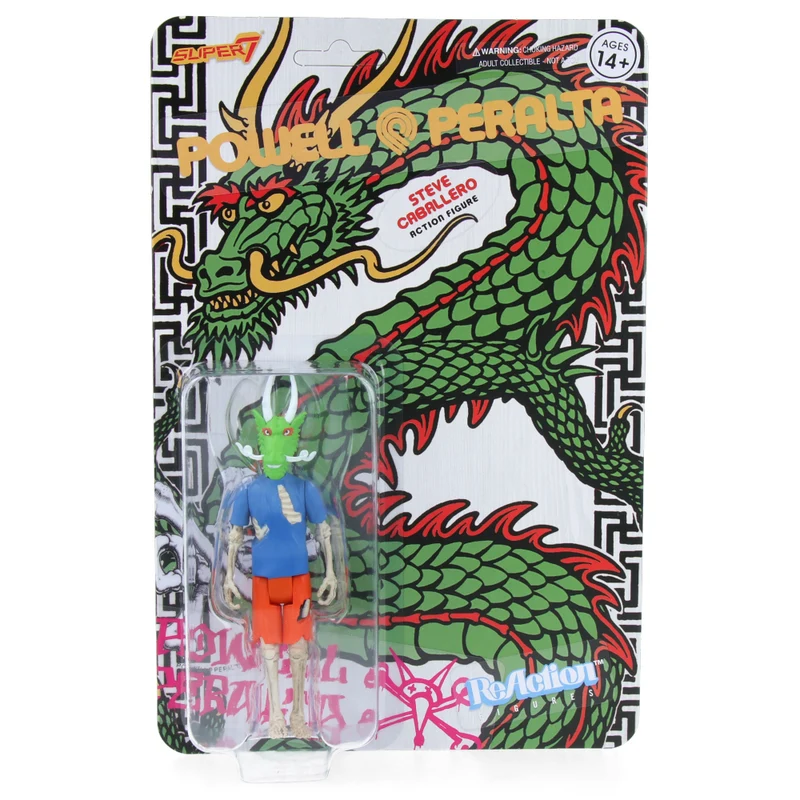 Powell-Peralta - ReAction Figures Wave 03 - Steve Caballero (Chinese Dragon)