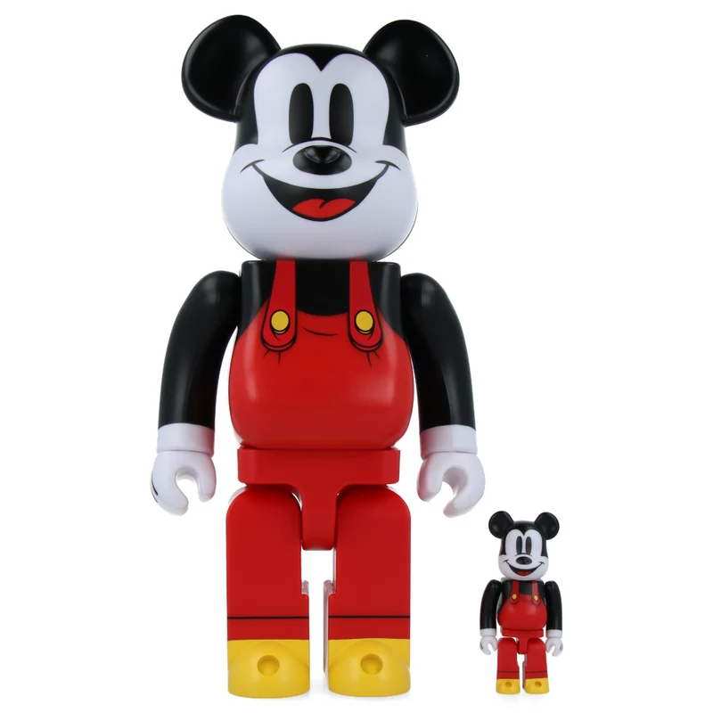 400% + 100% Bearbrick Mickey Boat Builders