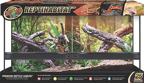 Zoomed Terrarium Double Portes 76x30x40cm