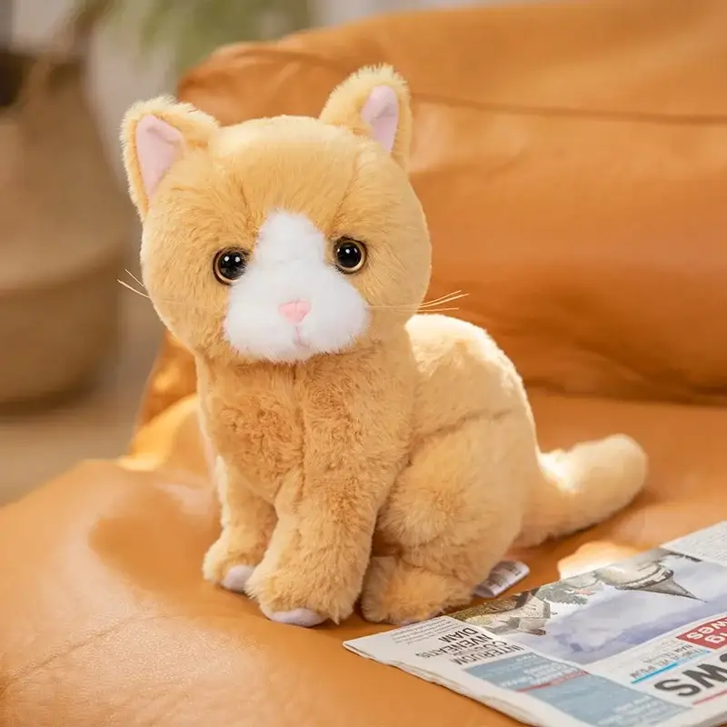 Peluche Chaton Roux