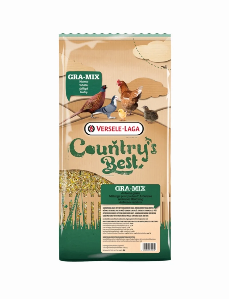 Country's Best Gra-Mix Ardennes céréales pour poulet 20kg