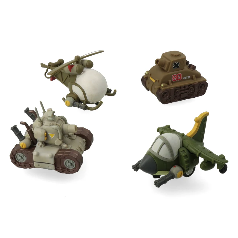 Metal Slug 3 Pull Back Car Series set 4 voitures à friction