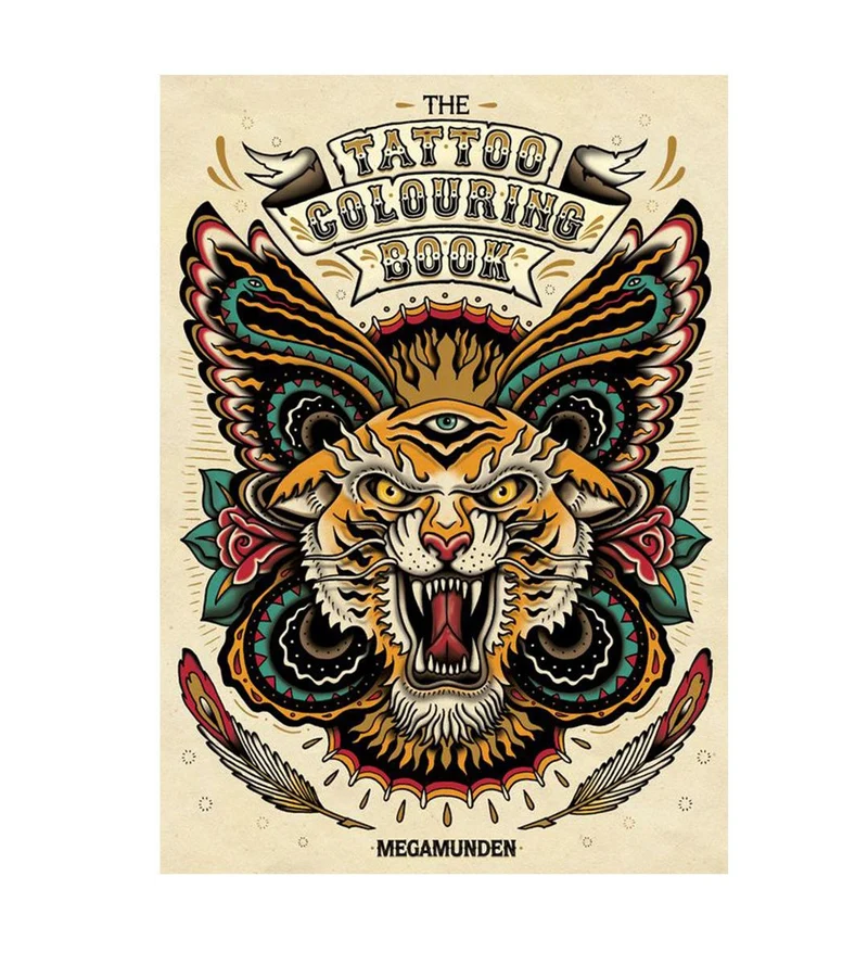 Tattoo Colouring Book