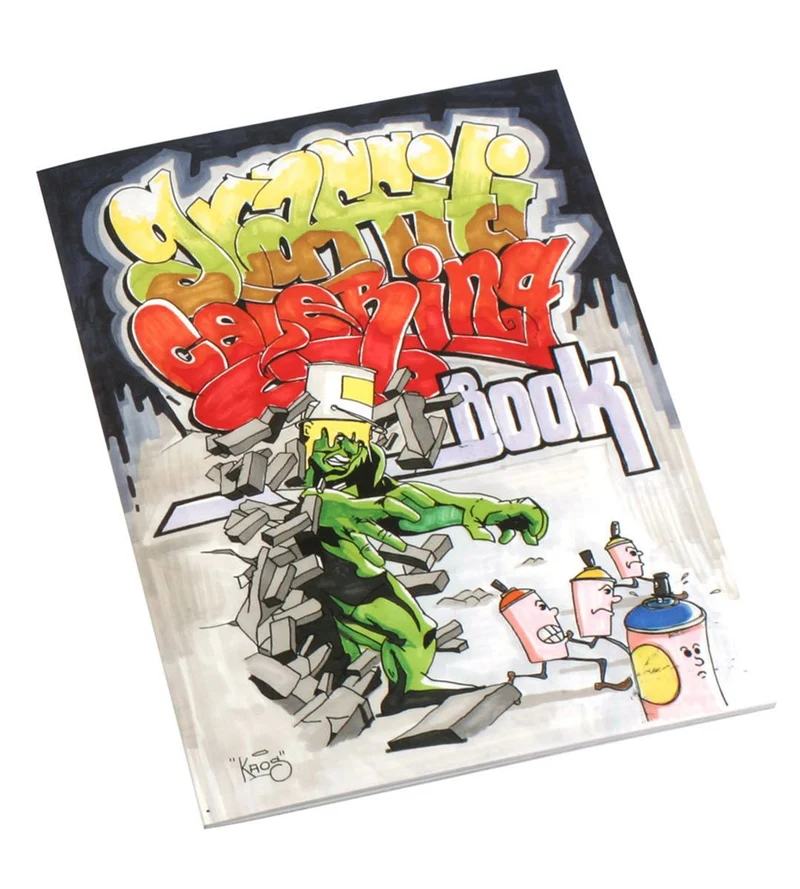 Graffiti Coloring Book