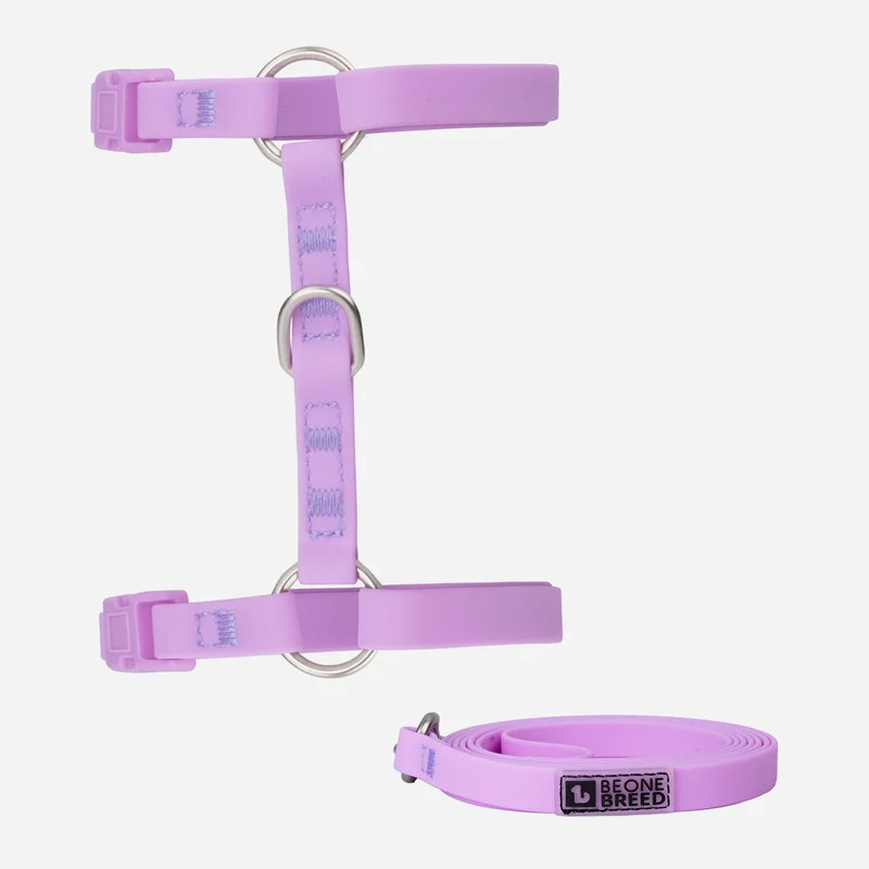 Silicone cat harness and leash kit