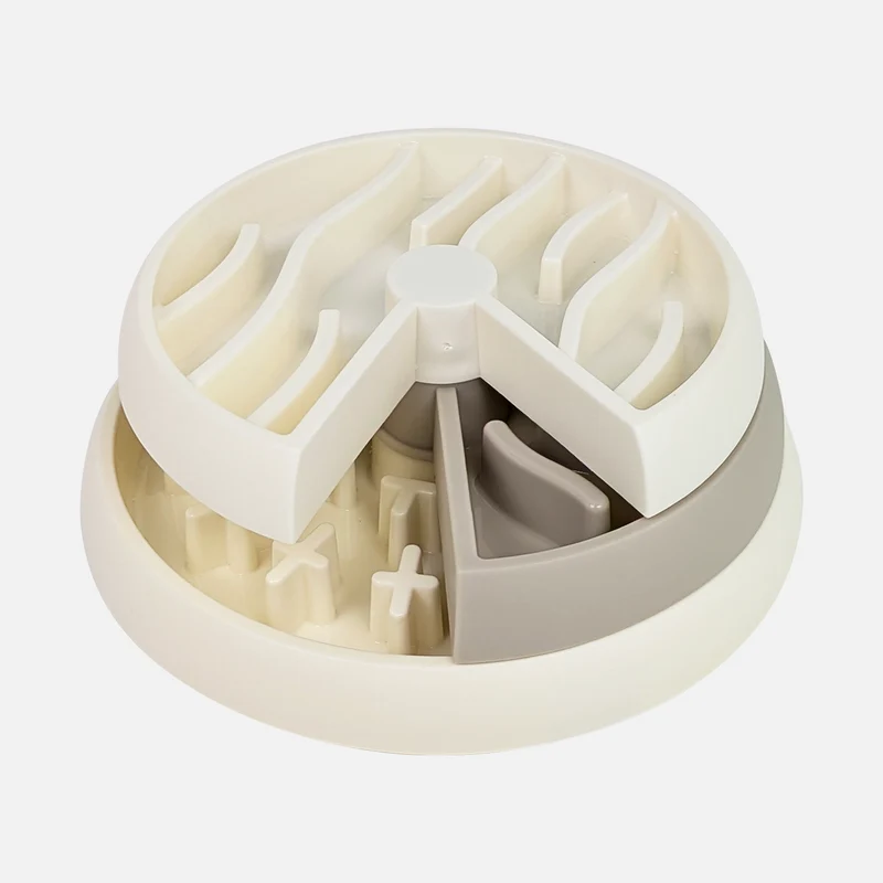 3 stage interactive slow feeder