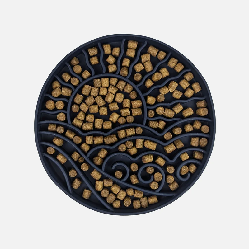 Silicone slow feeder