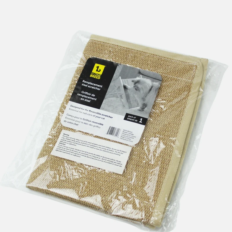 Replacement sisal for reversible scratcher