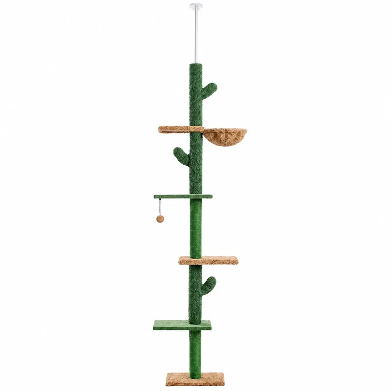 Arbre à chat cactus à cinq niveaux