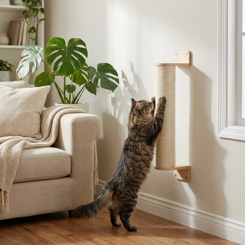 Mural Cat Scratcher