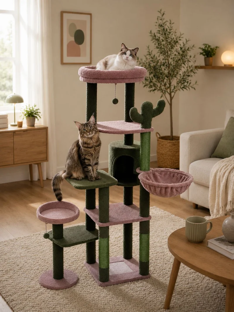 Arbre à chat géant | Ultra-stable XXL
