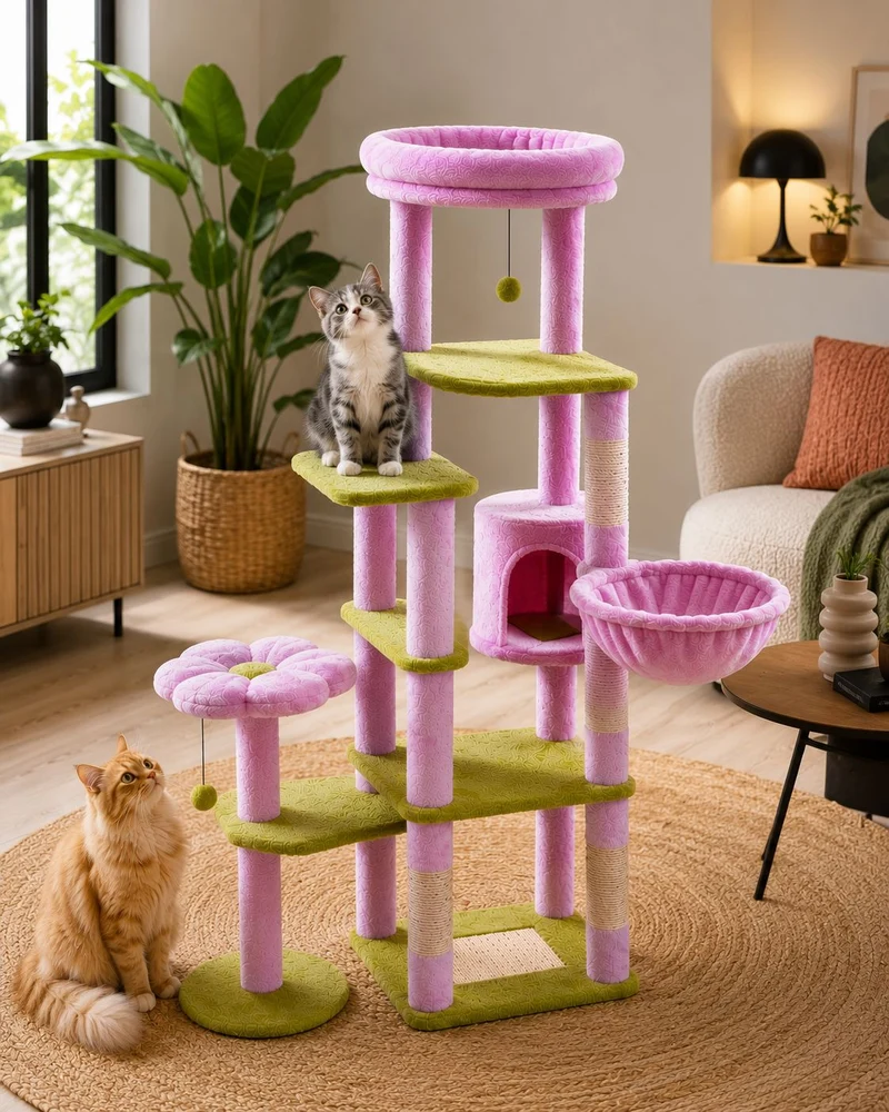 Arbre à chat géant | Ultra-stable