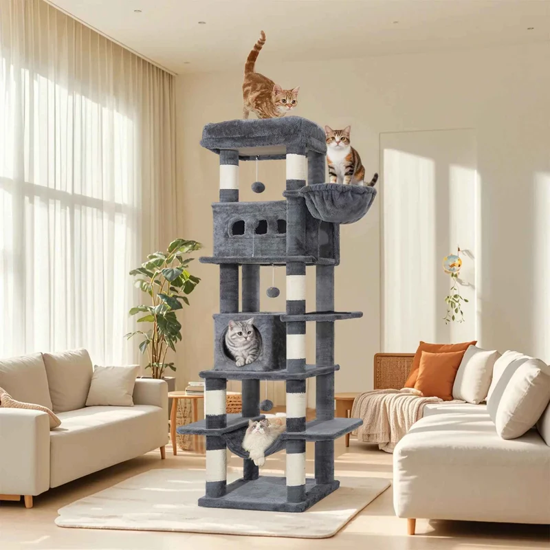 Arbre à Chat XXL | UltraStable 210cm