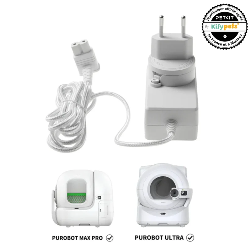 Prise électrique format Européen pour Purobot Max & Ultra