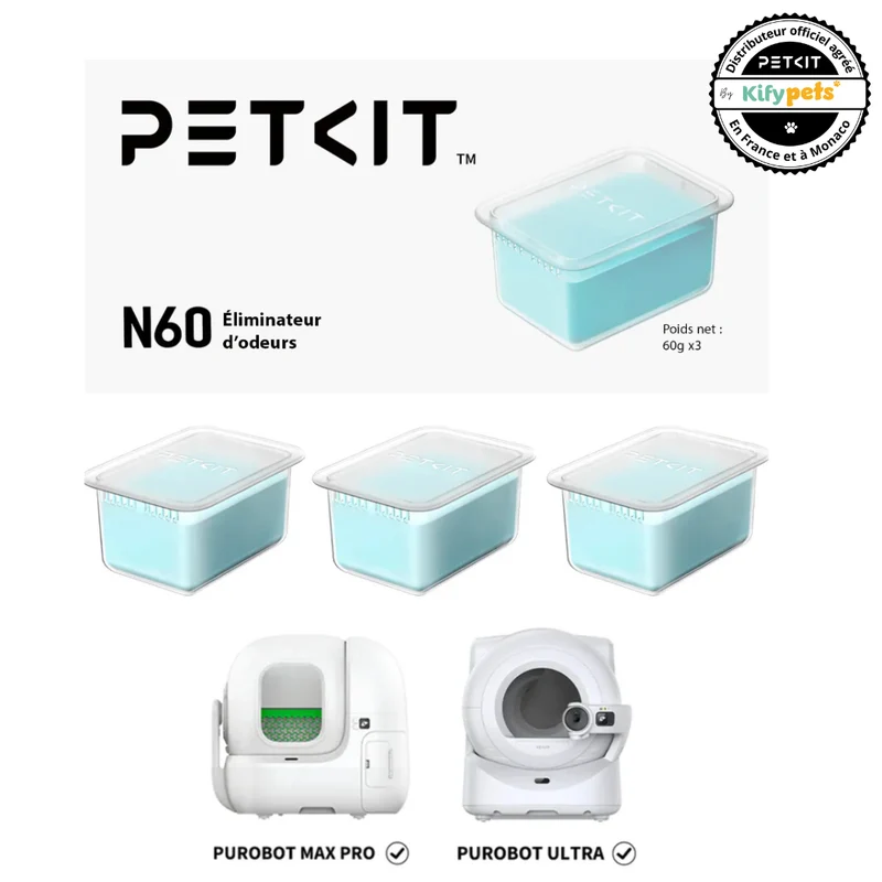 N60 Désodorisants pour Purobot Ultra & Max Pro